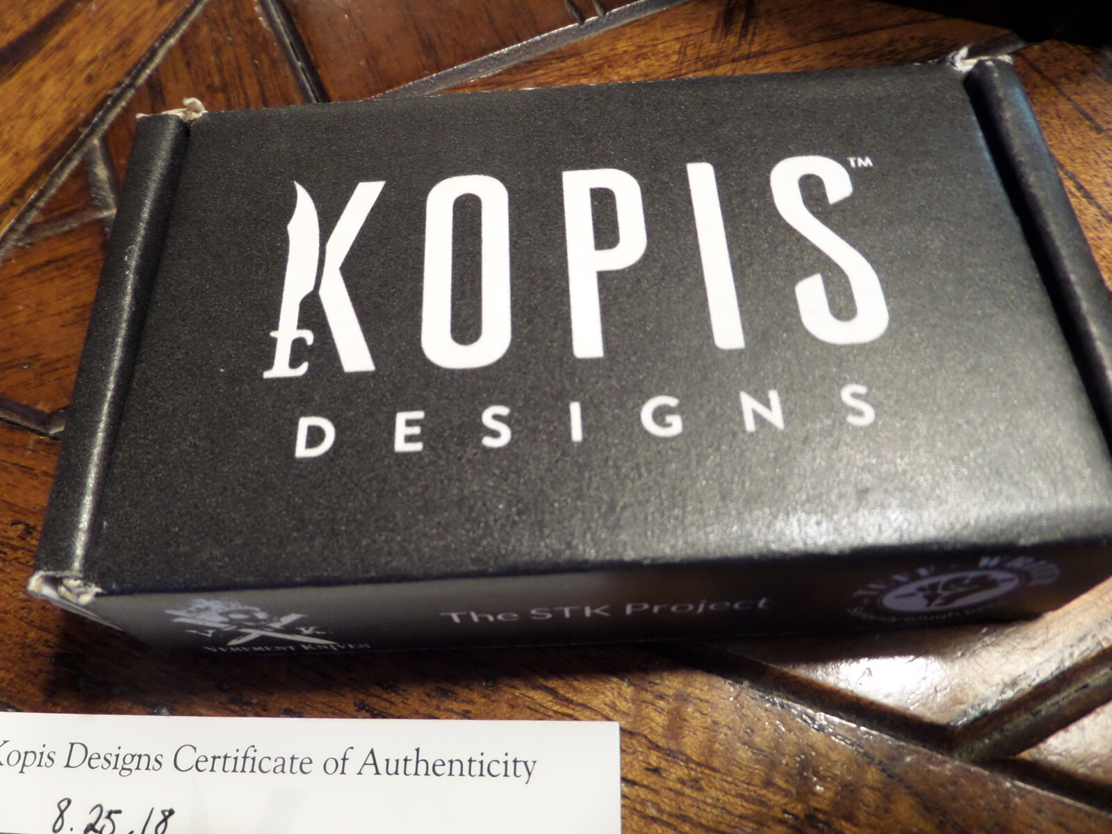 Kopis Designs STK RIFT Driver Multi-Tool Grade Titanium Pry Bar VEHEMENT KNIVES