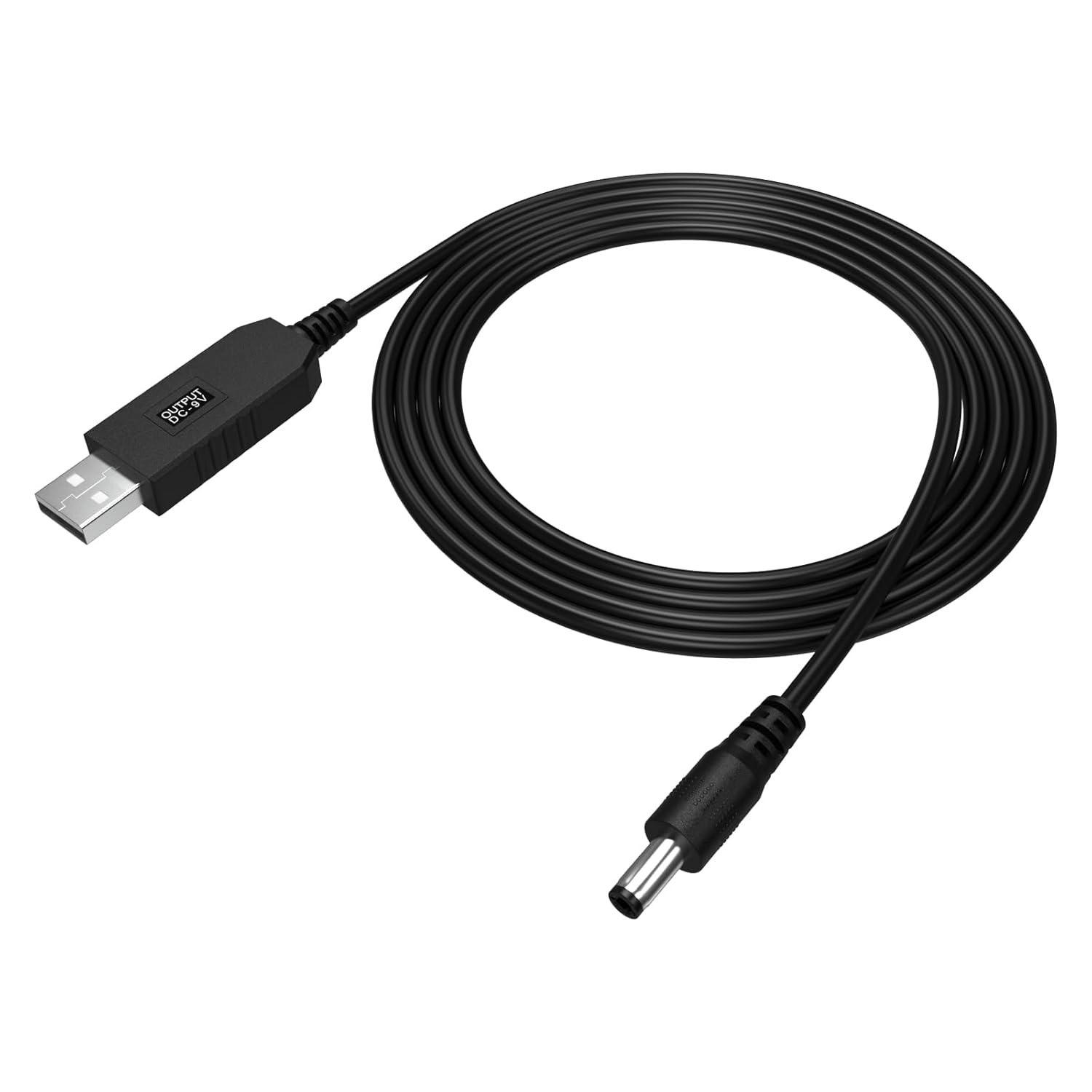 DC 5V to DC 9V USB Voltage Step up Converter Cable, Power Supply Adapter Cable w