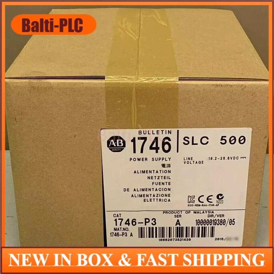 Factory Sealed AB 1746-P3 1746P3 SER A SLC 500 Power Supply Module US Free Tax