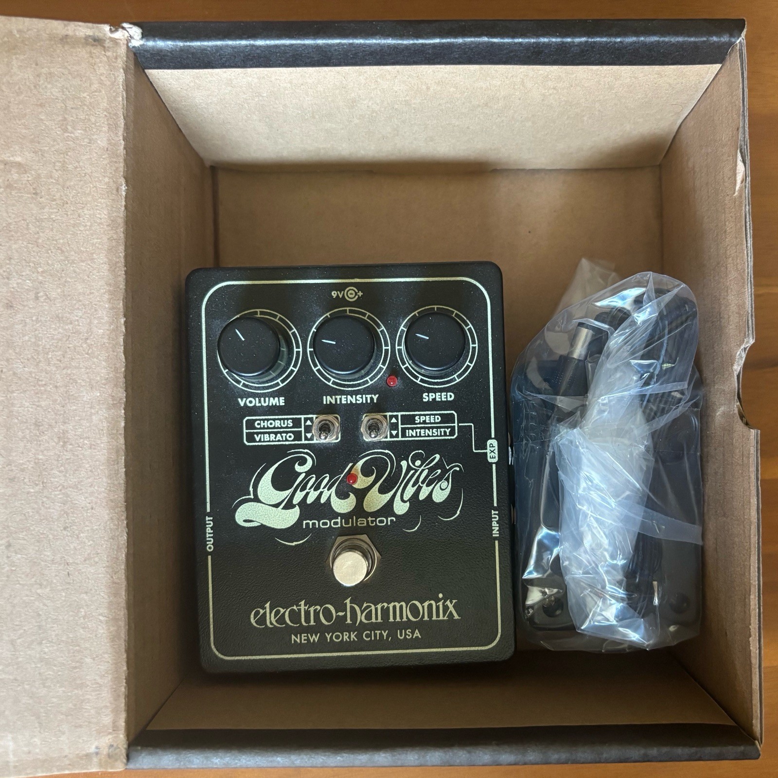 Used Electro-Harmonix Good Vibes Analog Chorus & Vibrato Modulator Pedal