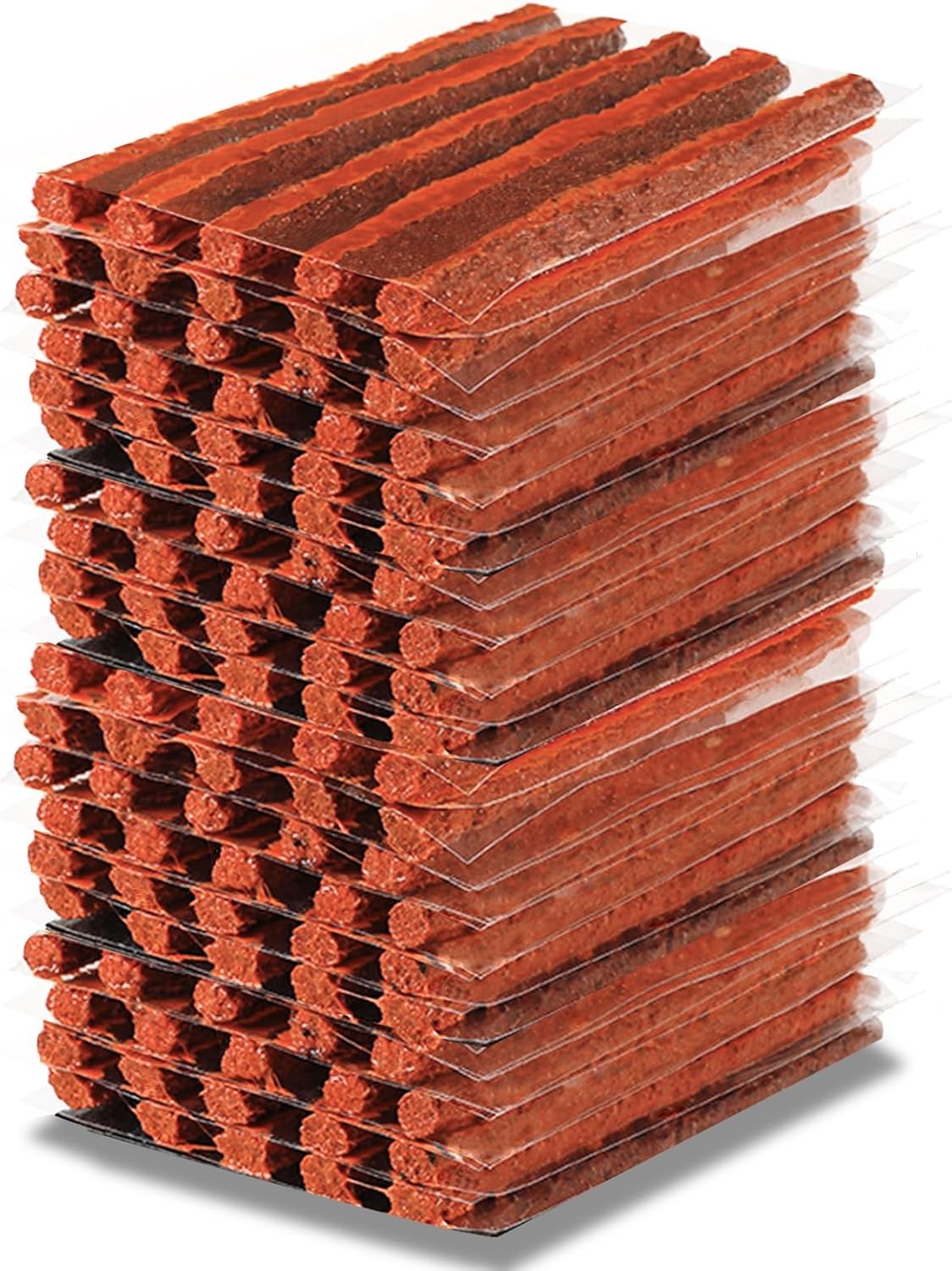 100 Pcs Tire Repair Plugs, Tire Repair Gum for Tubeless Puncture, 100 Pcs Red