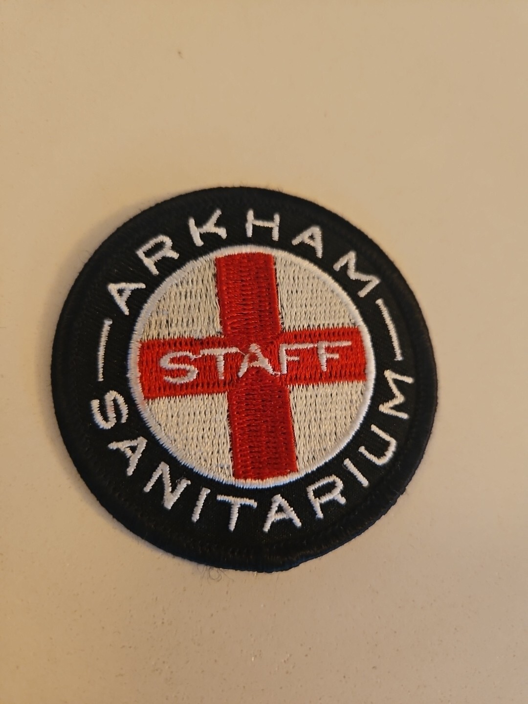 Arkham Sanitarium Staff Embroidered Patch