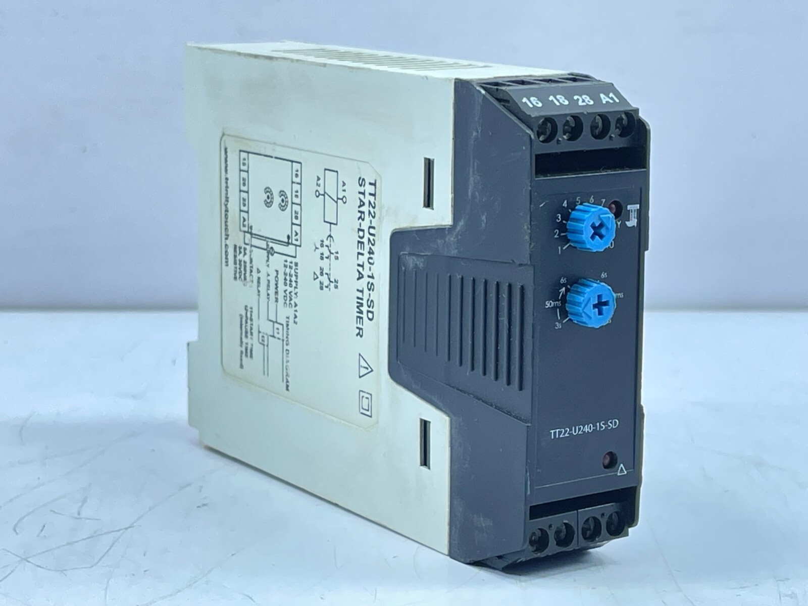 Trinity Touch TT22-U240-1S-SD Star-Delta Timer Multi Function Analog Timer
