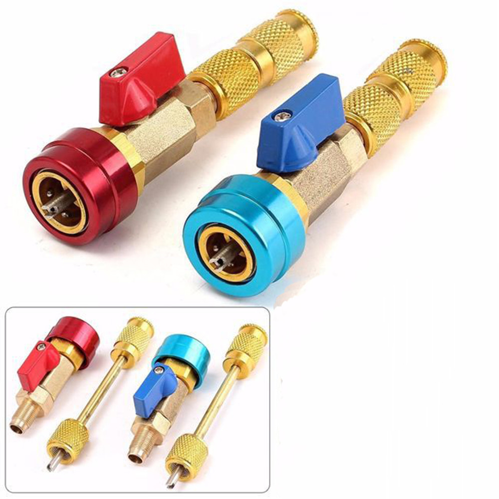 Universal Tools R134a A/C Valve Core Remover Installer No Gas Loss Set of 2