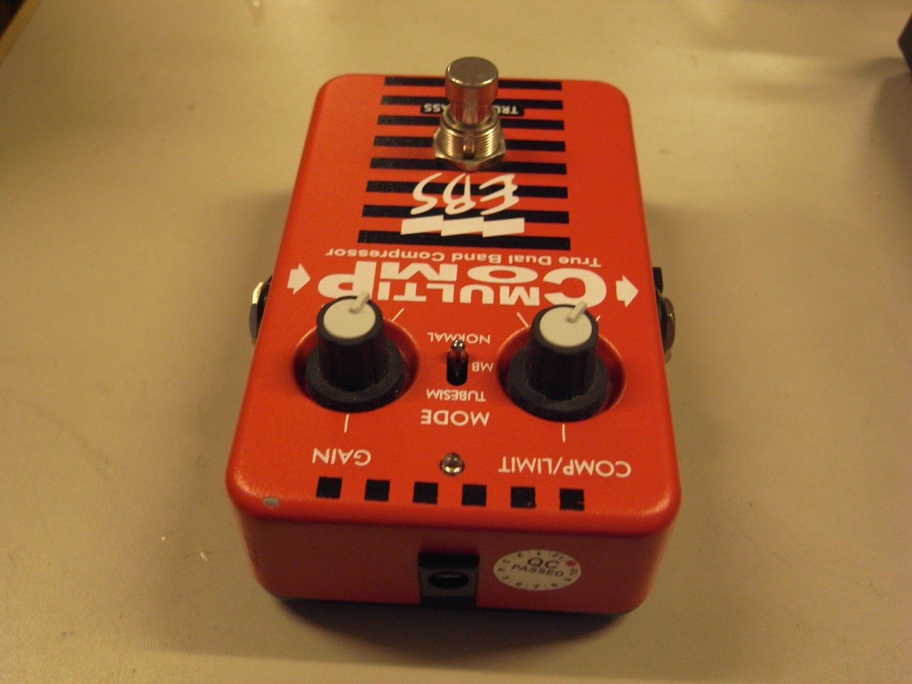 EBS MULTI COMP RED Compressor Pedal 3310 Tested & Works