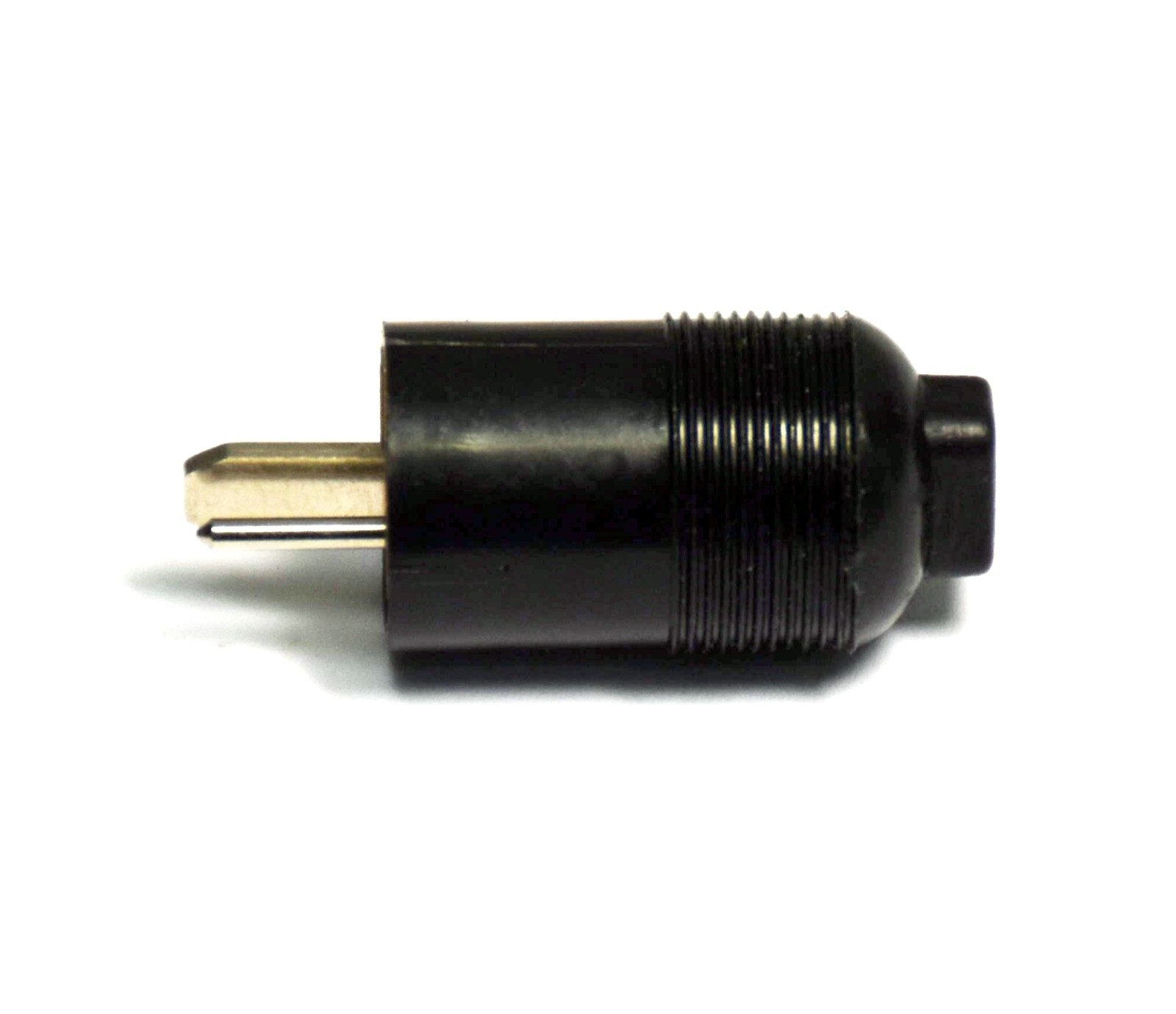 5pc Speaker DIN Male Plug Connector #137 2P ( Tube Radio Audio Amplifier ) Black