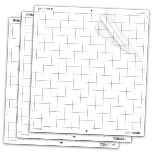 Cutting Mats for Silhouette Cameo 4 Plus and Cameo 5 Standard Tack-3 Pack