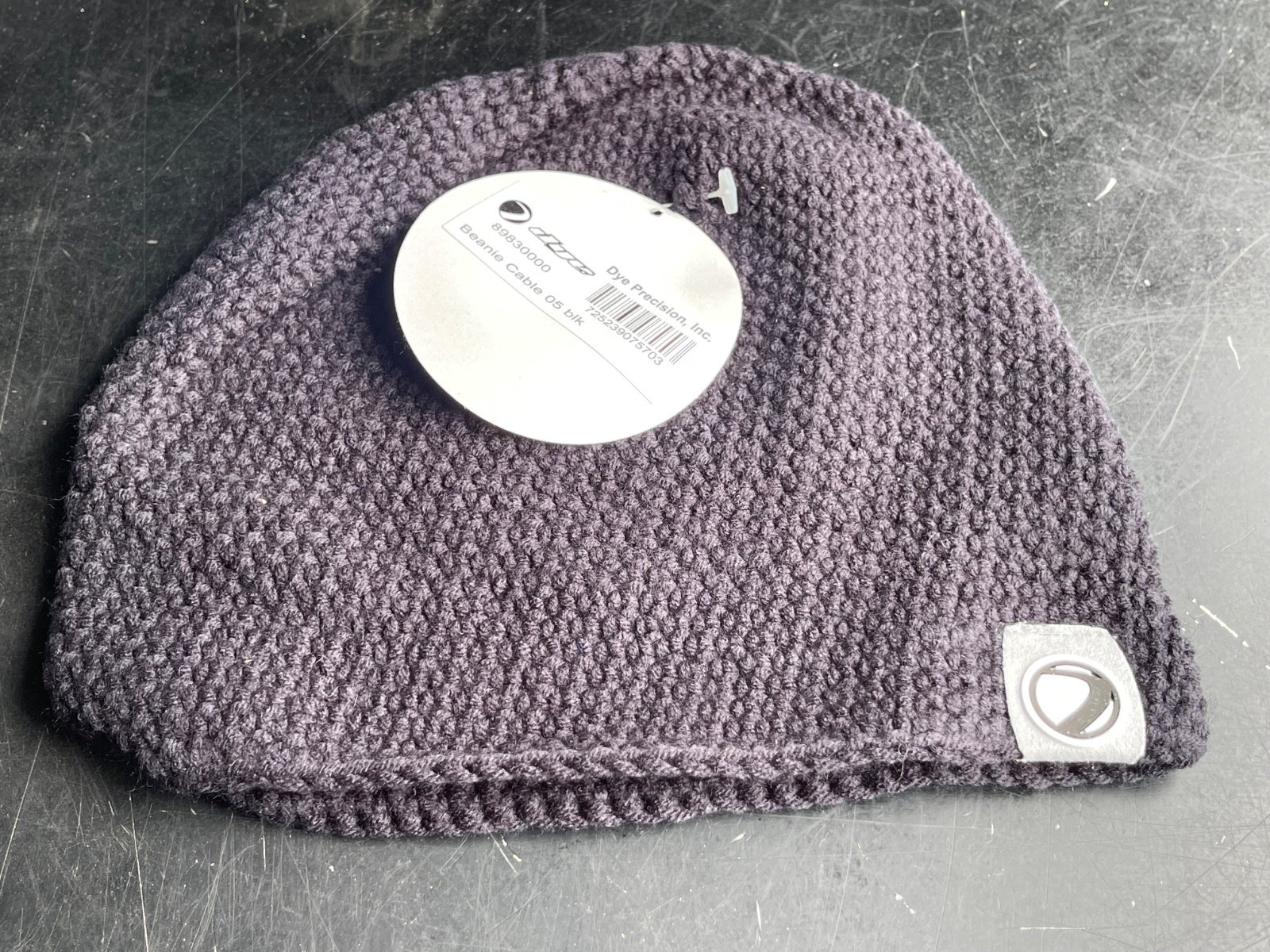Vintage DYE  paintball 2005 Beanie Cable Brand New one size fits all Black