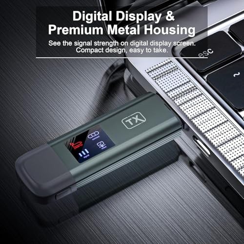 Wireless HDMI Transmitter and Receiver, Wireless HDMI Extender 4K green