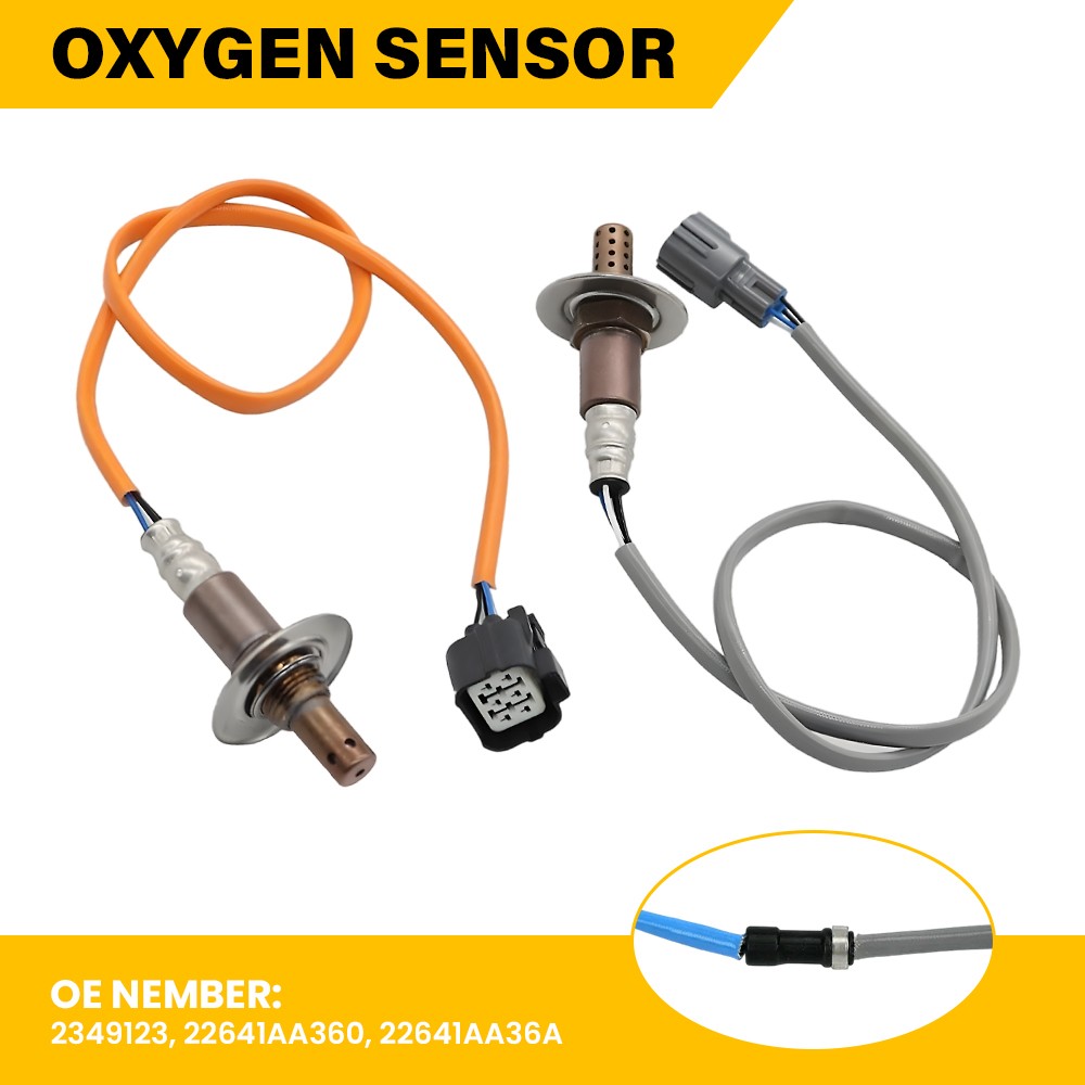 Upstream & Downstream O2 Oxygen Sensors 2PCS For Subaru Forester 2006-10 2.5L H4
