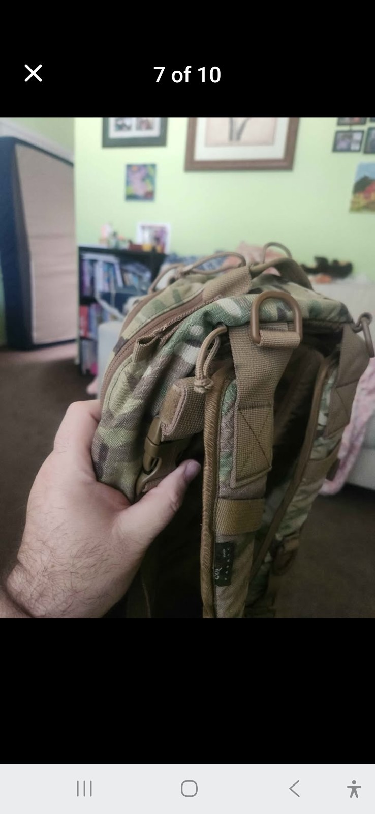 Camelbak Maximum Gear HAWG Hydration Backpack Camouflage Great Condition