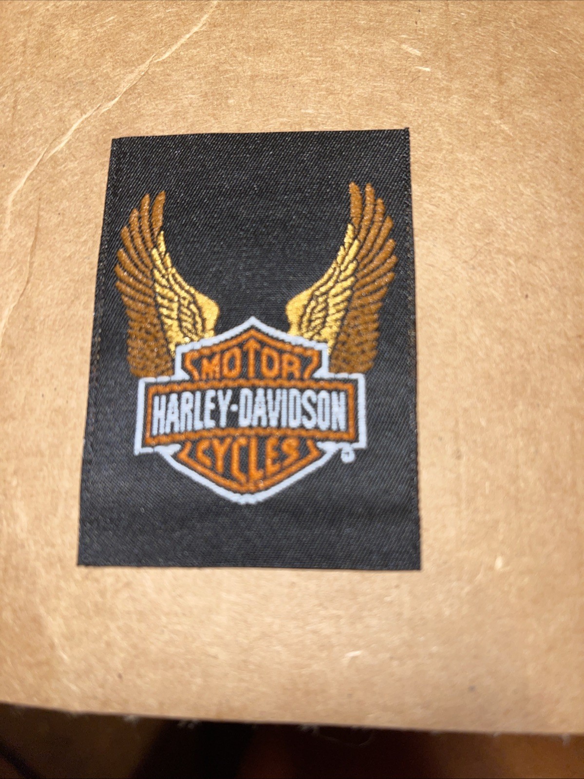 4 Small Harley Patches For Coat Or Vest