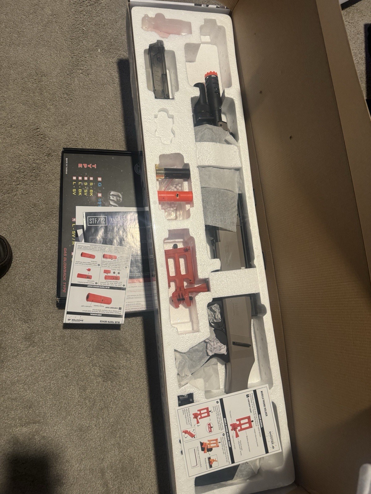 Krytac War Sport LVOA-C Electric Airsoft Rifle Adjustable Stock Picatinny Rail