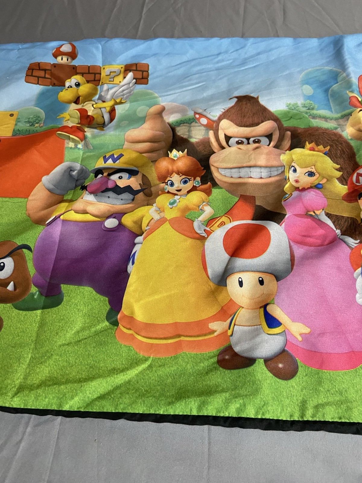 Super Mario Zippered Body Size Pillowcase