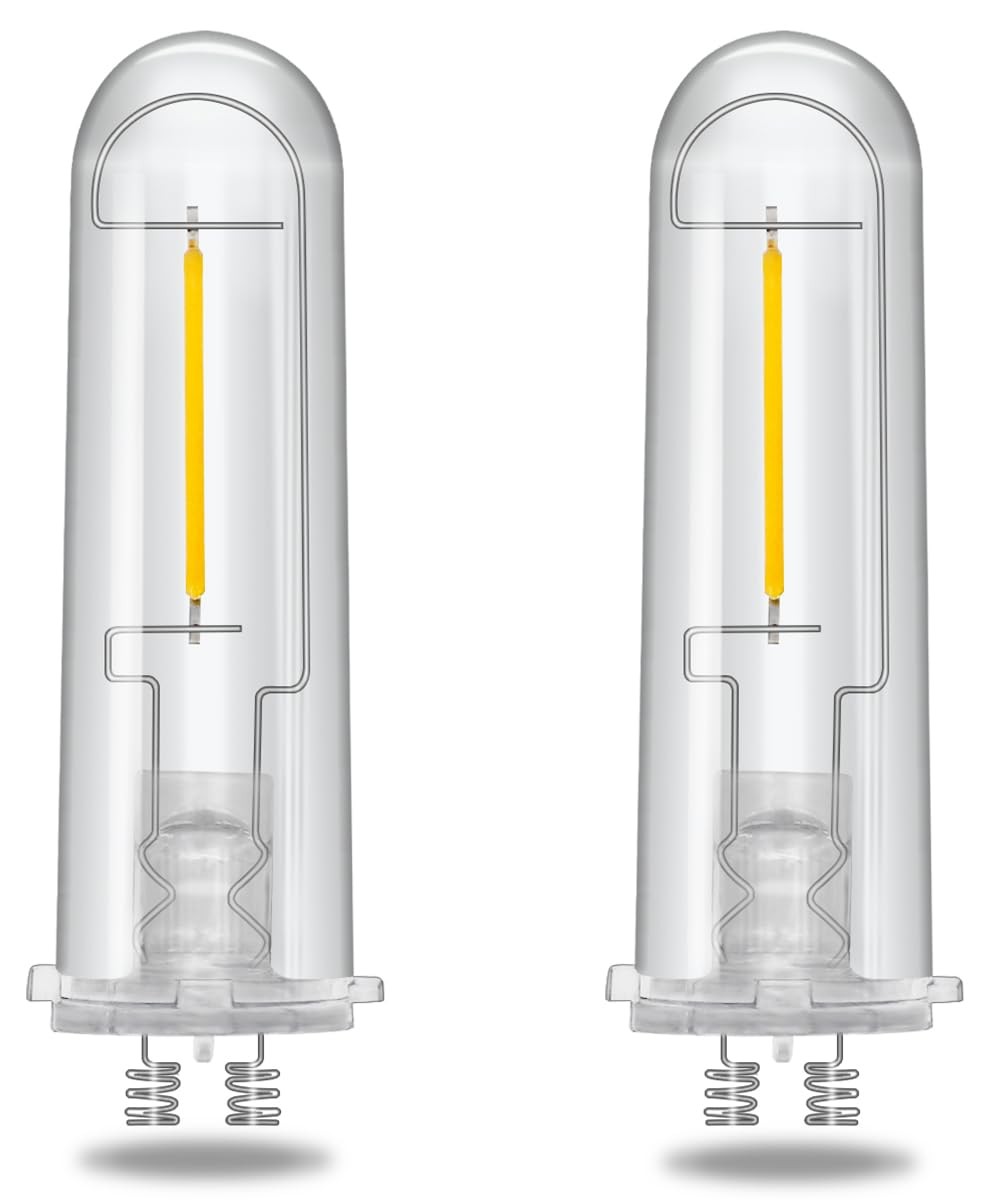 enwant Solar Light Bulbs Replacement Parts Outdoor, 3V Warm White 3000k