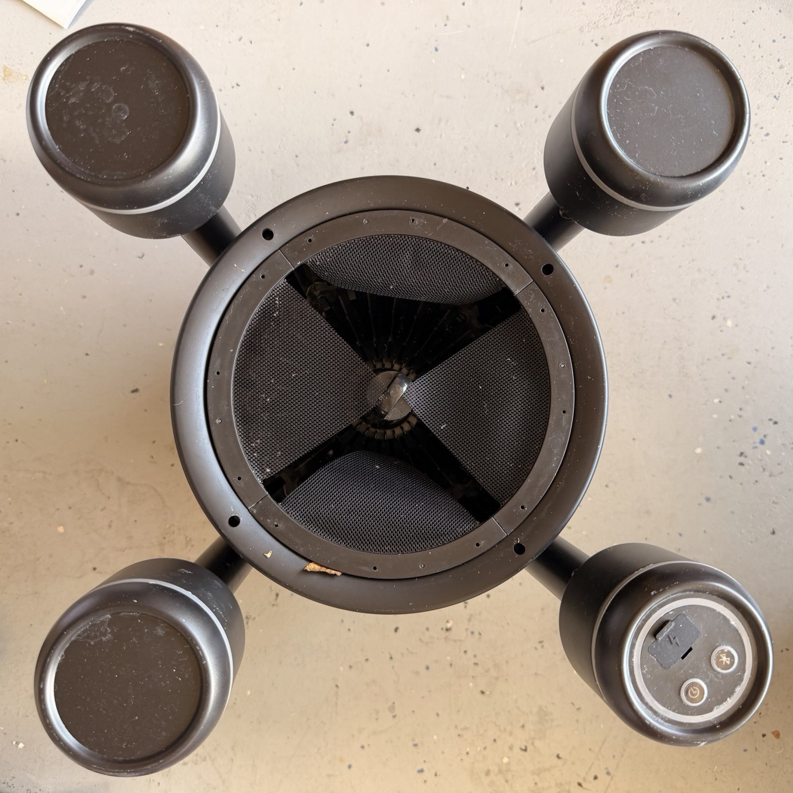 BUBLUE F10 BuVortex V5 Robotic Pool Surface Skimmer App Control 5L