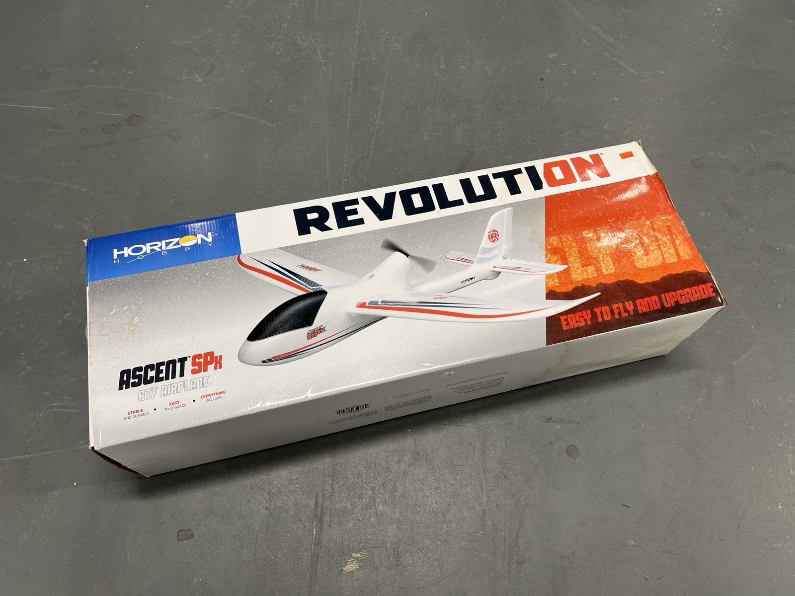 Horizon Hobby Revolution Ascent SPx RTF RC Glider Foam Airplane - NEW