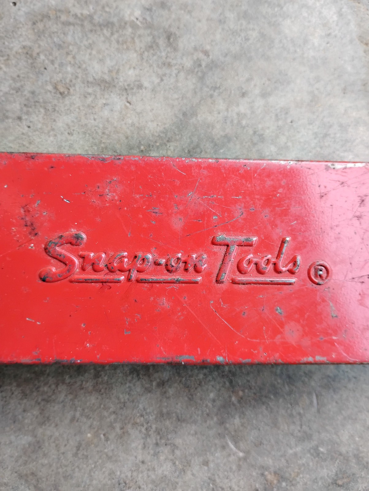 Vintage Snap On KRA-229 Tool Metal Box, Empty