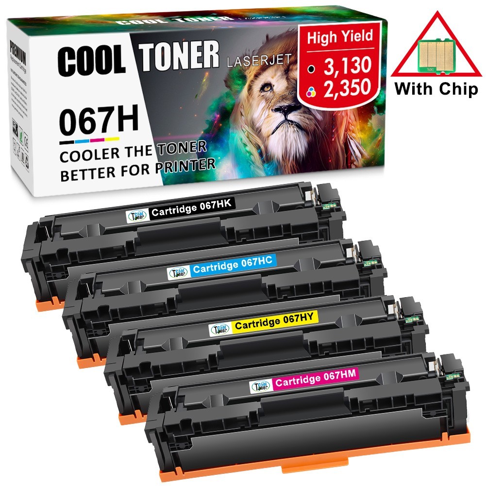 Toner Cartridge 067 067H Compatible For Canon 067 067H LBP633Cdw LBP632Cdw lot