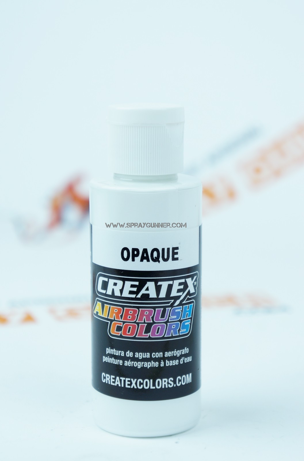 Createx Airbrush Colors 5212 Opaque White 8oz. water-based airbrushing paint