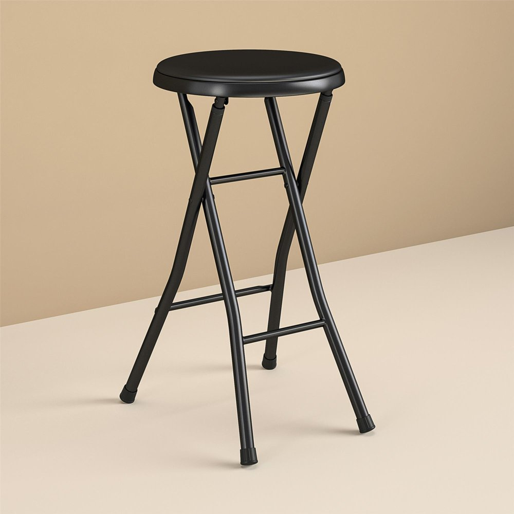 Folding Metal Stool Blackstays Folding Metal Stool Room Weddings Parties Black