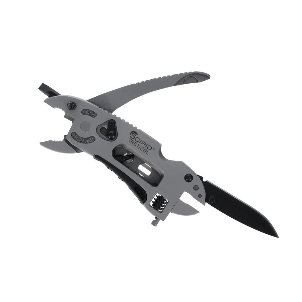 Scipio FCC0020 Ranch Hand Multi-Tool Pocket Knife 2.75-Inch Blade - Pliers and A