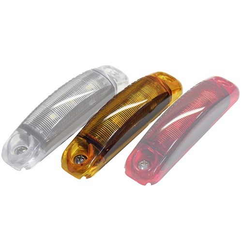 S18-AAG0-1 S18 Sidemarker Amber Lens Amber LED Self Grounding - 1EA