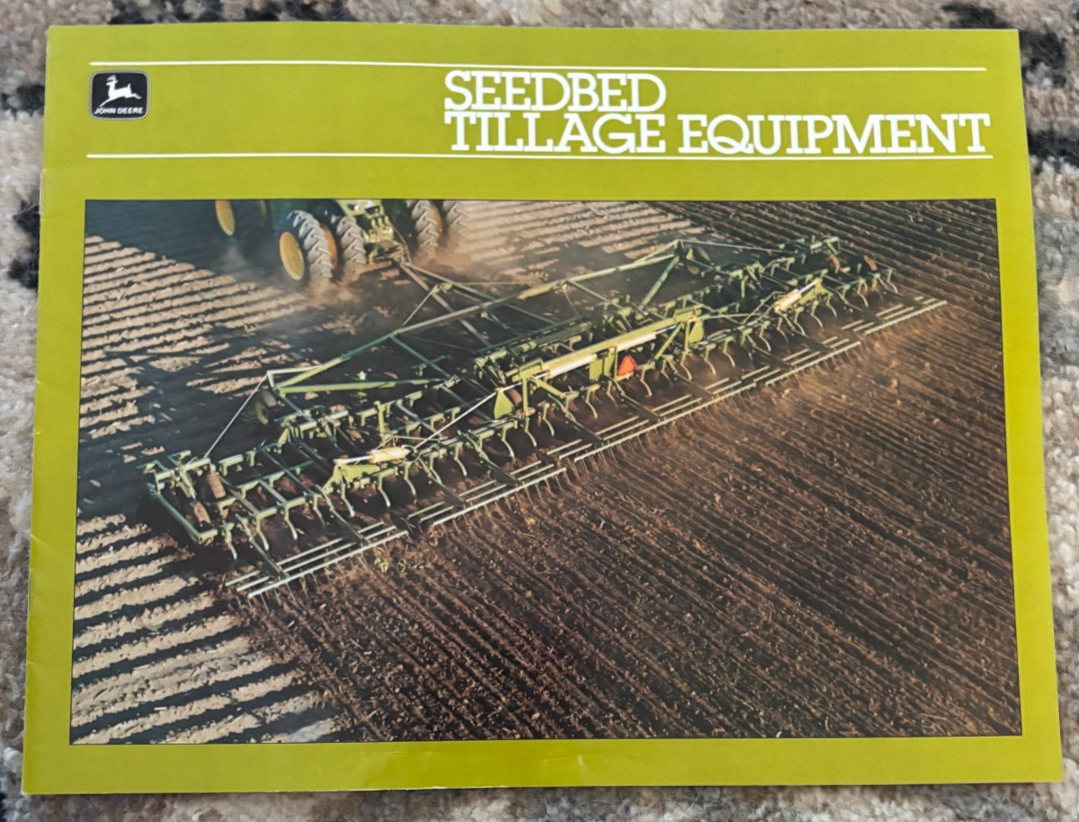 John Deere Seedbed Tillage for 1981 Brochure FCCA25