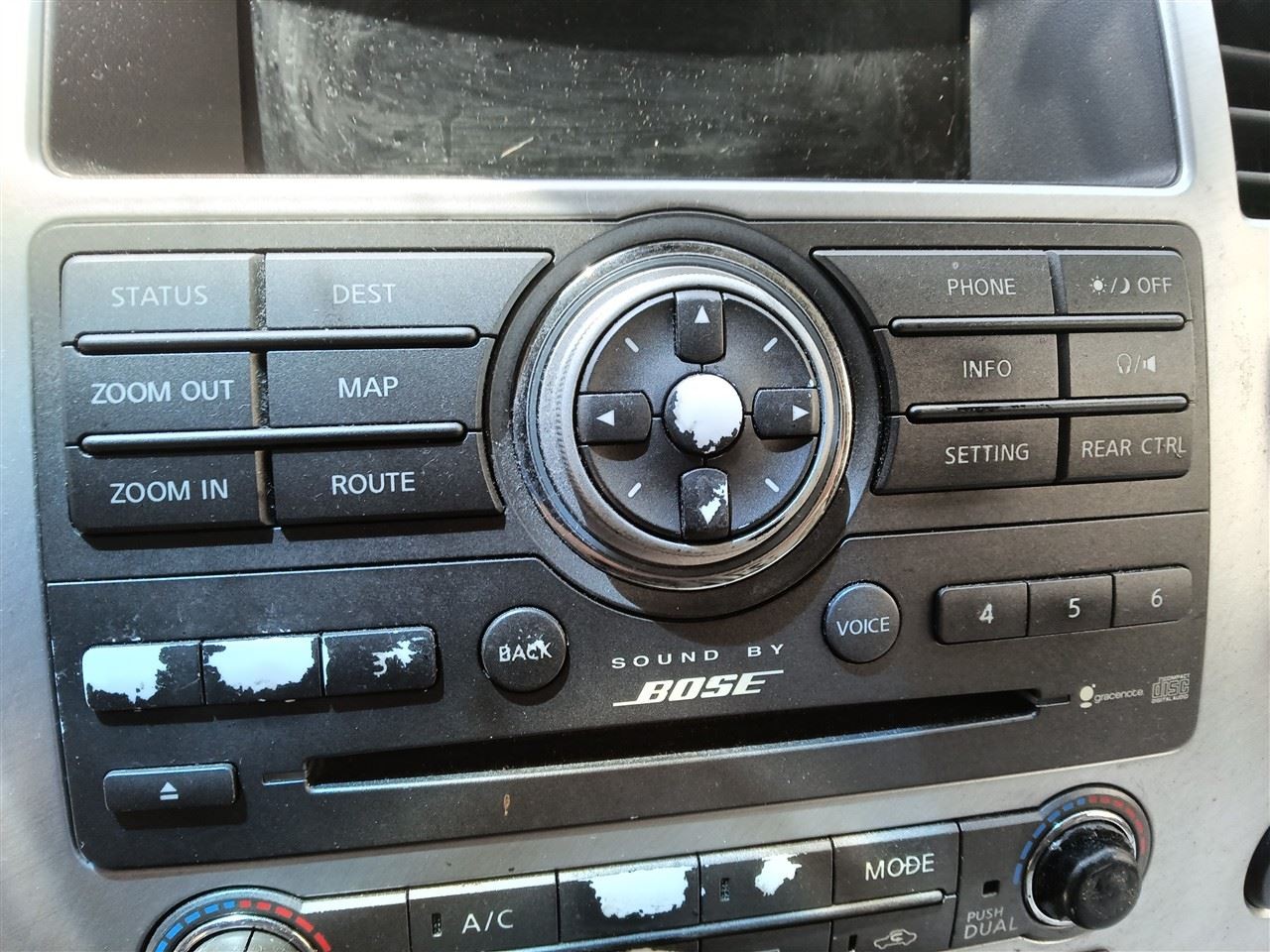 Audio Equipment Radio Control Audio Front Fits 09-10 INFINITI QX56 43650