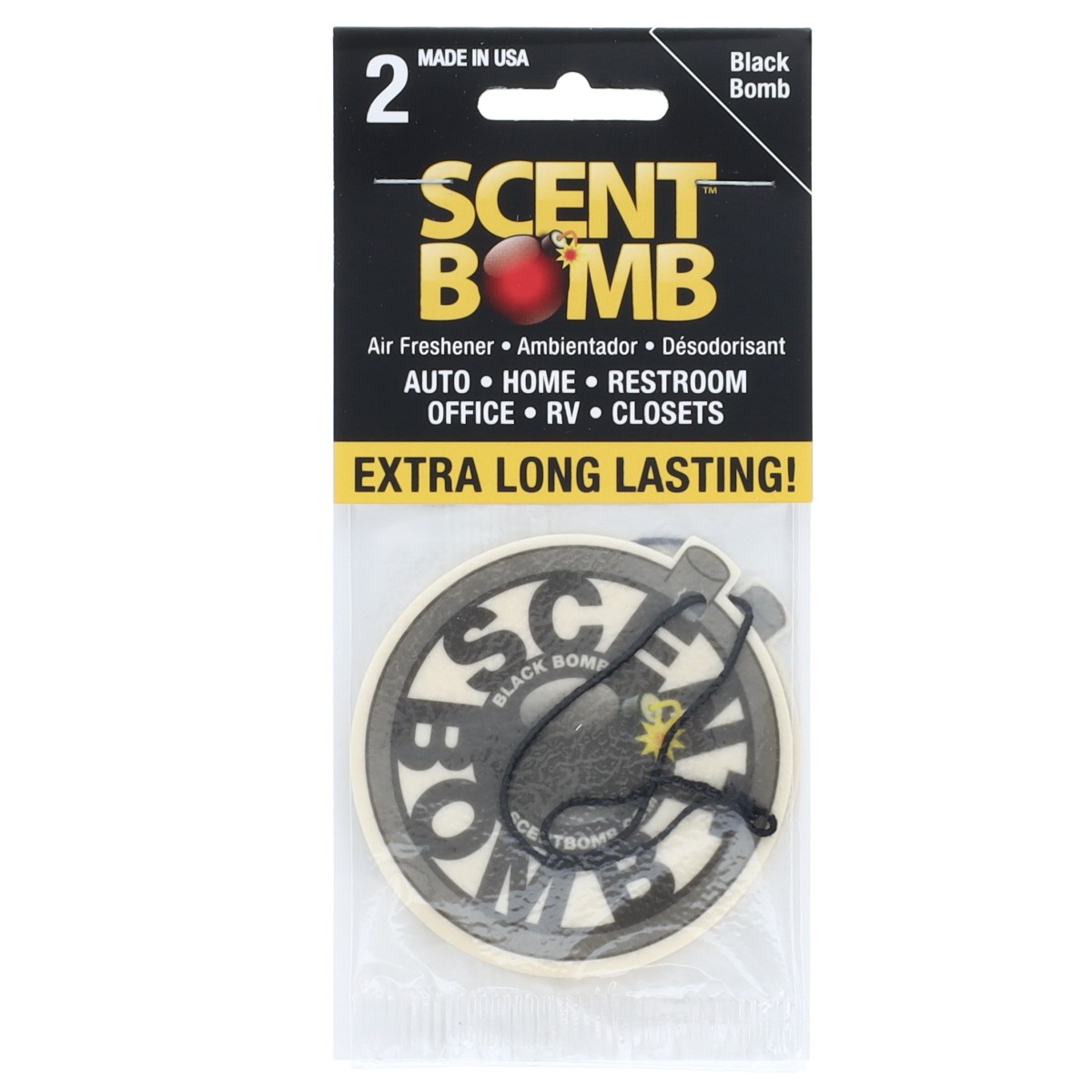 Scent Bomb HC2BB Sb Black Bomb 2pk Hc