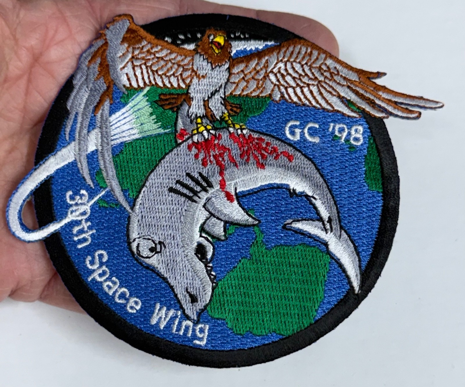 30th Space Wing GC 98 Vandenberg AFB Air Force Space Launch Patch Mint