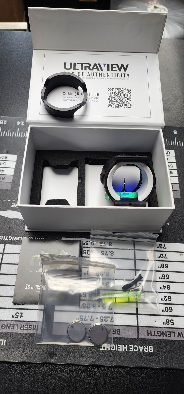 ultraview uv3 2 pin scope