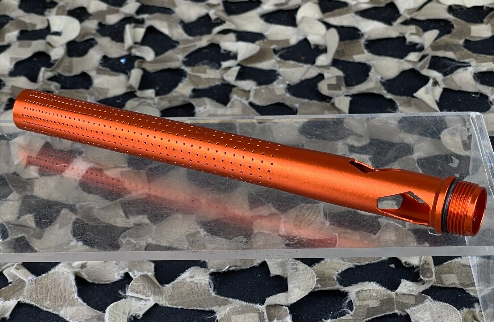 NEW Carbon CRBN Nano Barrel Tip For Planet Eclipse Shaft S63 Barrels - Orange