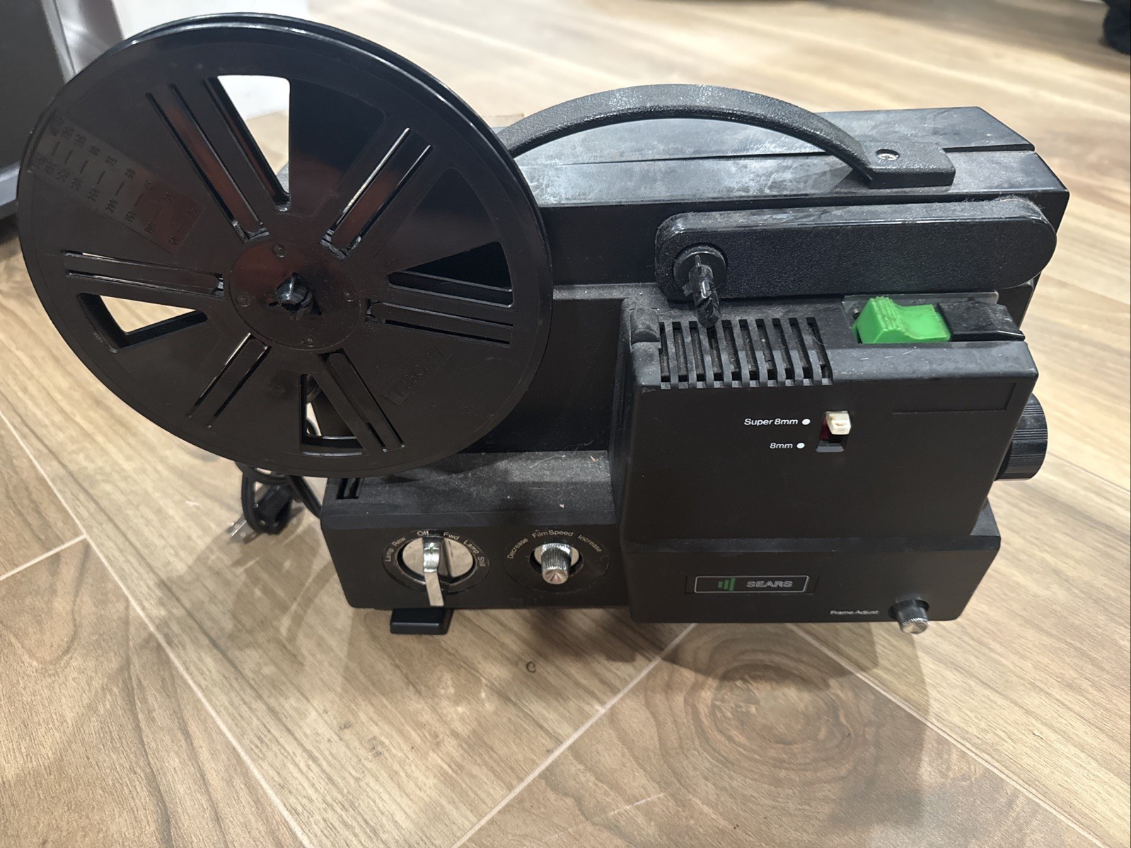 Sears Movie Projector Dual 8mm 767N Super 8 Untested Condition As-Is
