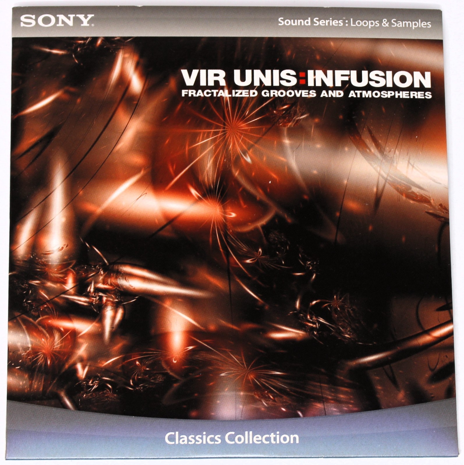 Sony Sound Series Vir-Unis Fractalized Groove Loops Sound Library/Sampling CD