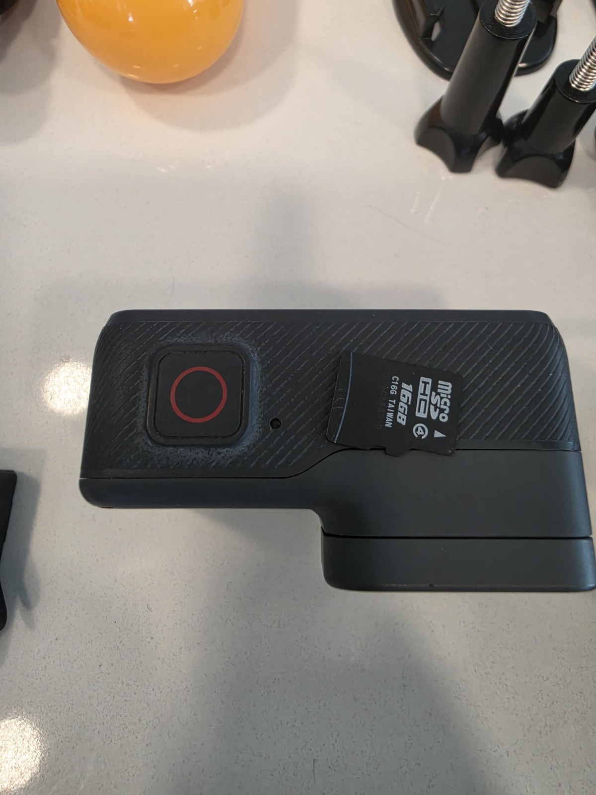 GoPro HERO6 Black Accessory Bundle w/ Case, Waterproof Housing, Mounts, microSD.
