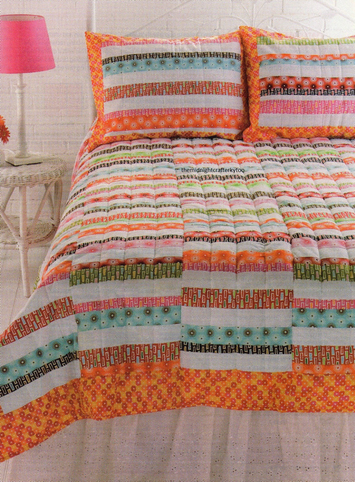 Running Stripes Quilt Pattern Pieced CZ