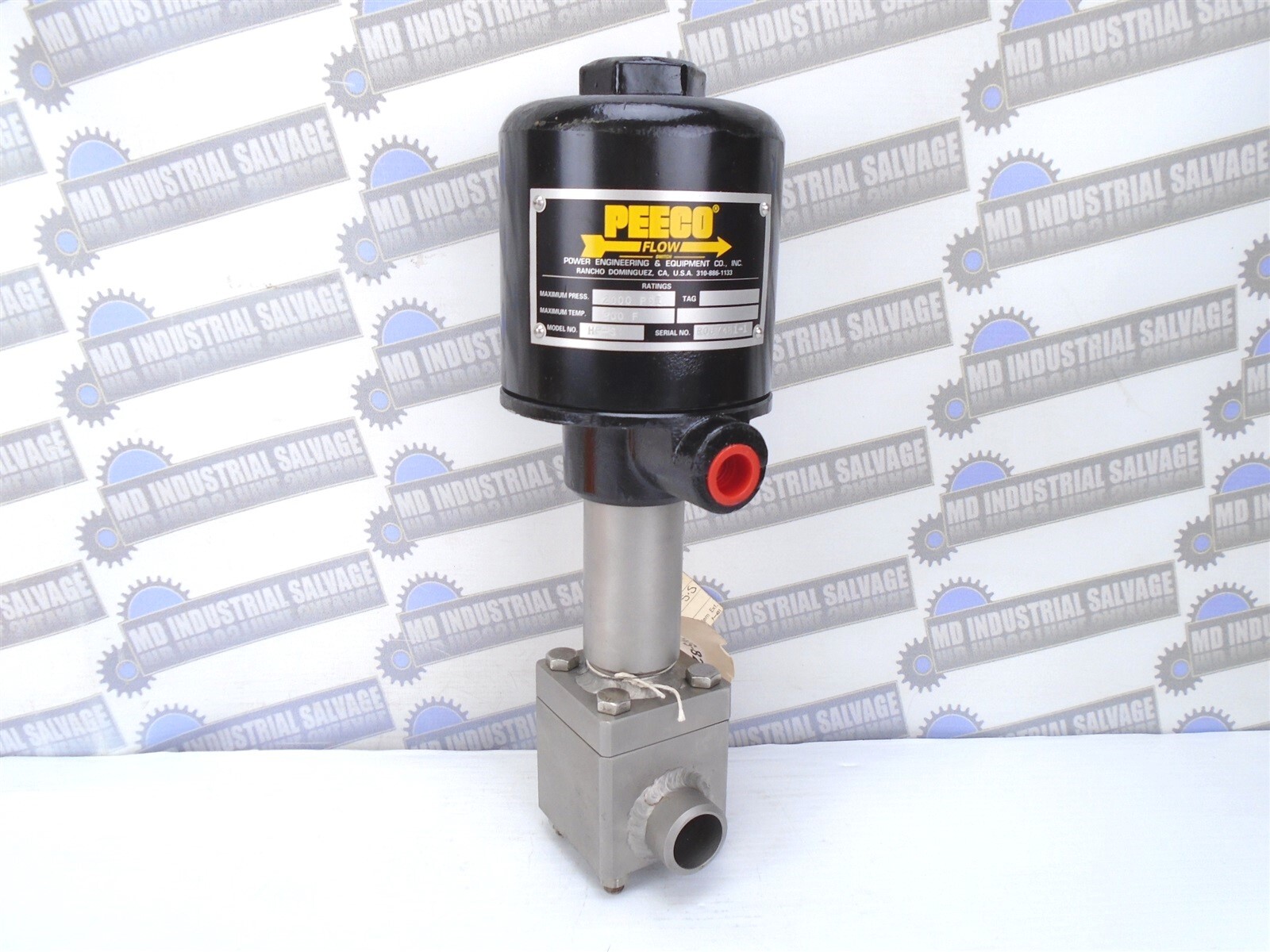 PEECO - HP-S-HT EXPLOSION PROOF - SS 1 in FLOW SWITCH - SOCKET WELD (NEW in BOX)