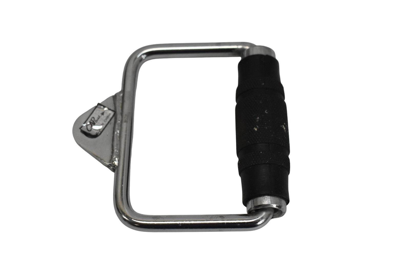 CAP Barbell Stirrup Handle 4.5in Cable Attachment Black Rubber Grip Gym Training