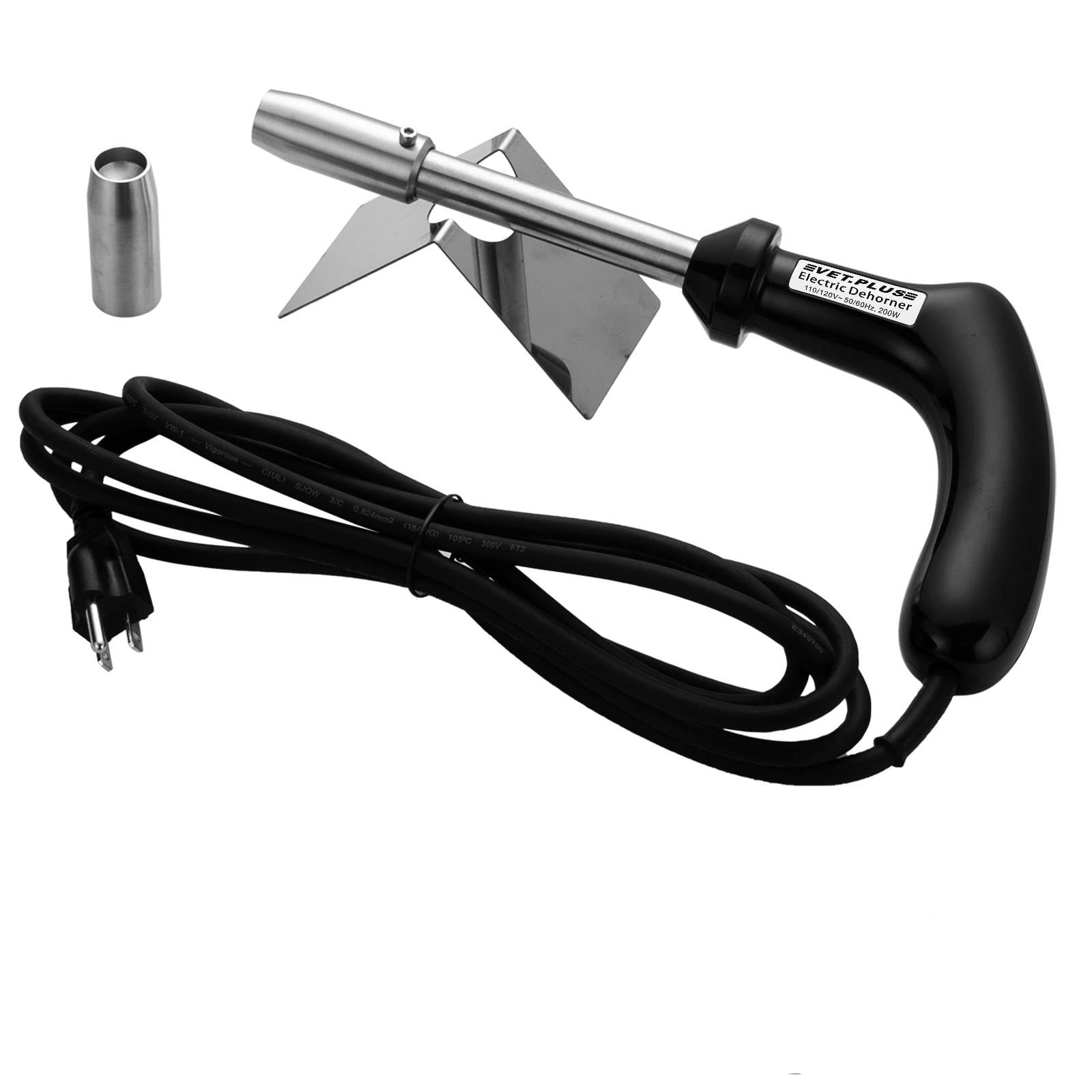 Electric Dehorner for Calf, Lamb, Sheep and Goat, 316 Stainless Steel. Heat up P