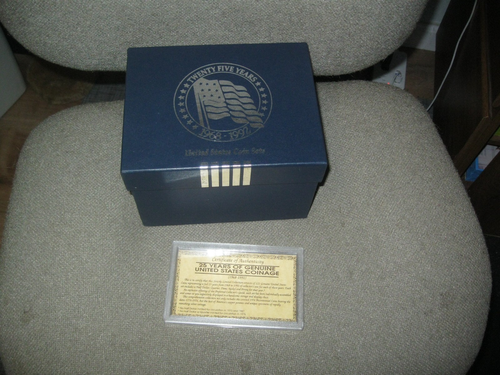 25 Years of Coinage 1968 -1992 Coin Set -