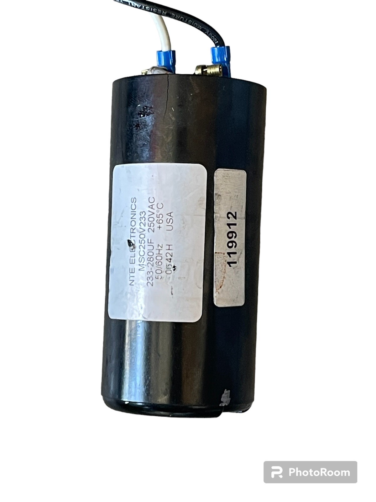 Electro Freeze HC119912 CAPACITOR-ASSY W/BLEED RESISTO OBSOLETE