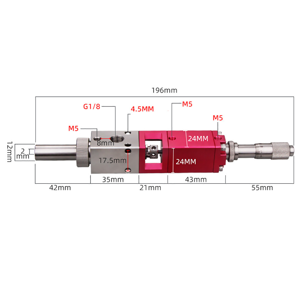 High Frequency Precision Spray Valve Paint Spray Silicone Atomization Valve