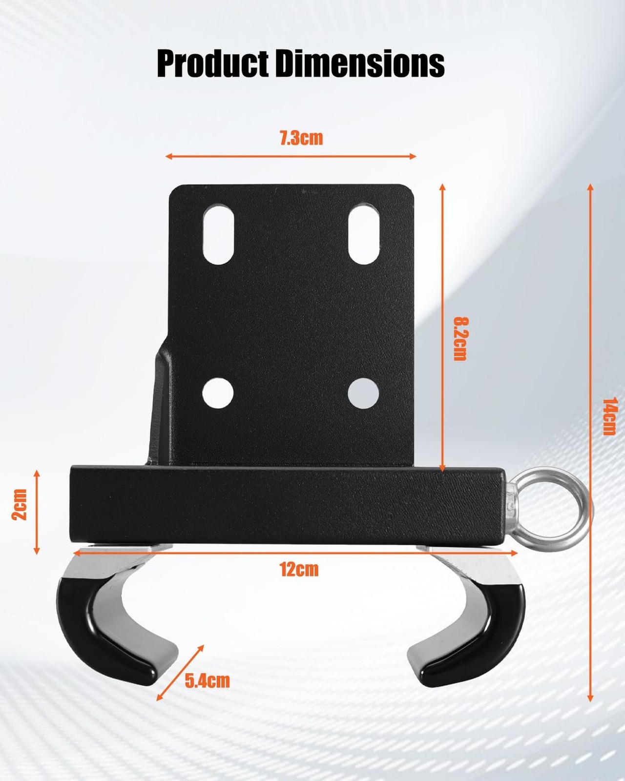 Upgraded Triangular Reinforcement Universal Roof Rack Mounting Brackets for A...