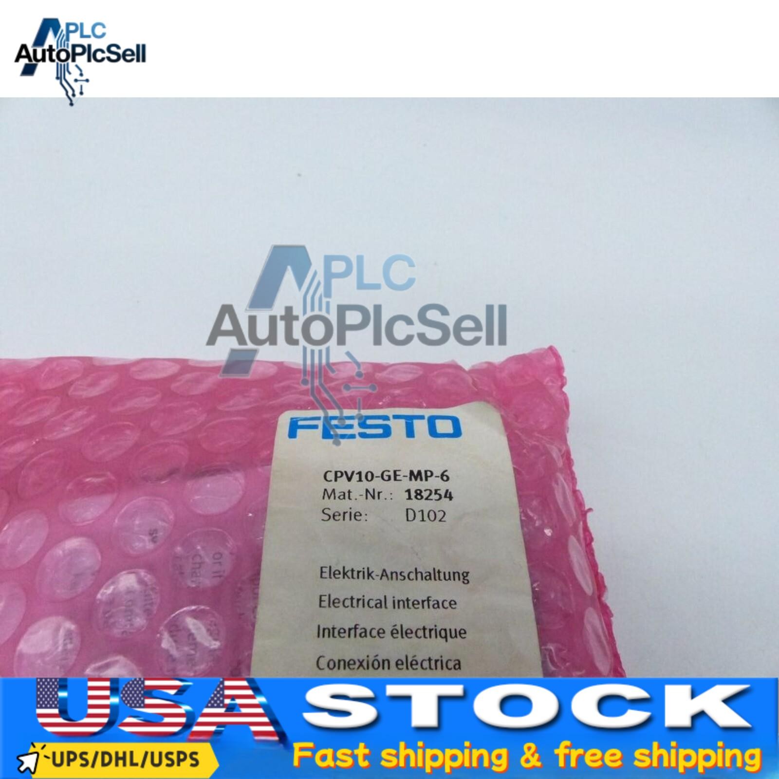 New Festo 18254 CPV10-GE-MP-6 Electrical interface