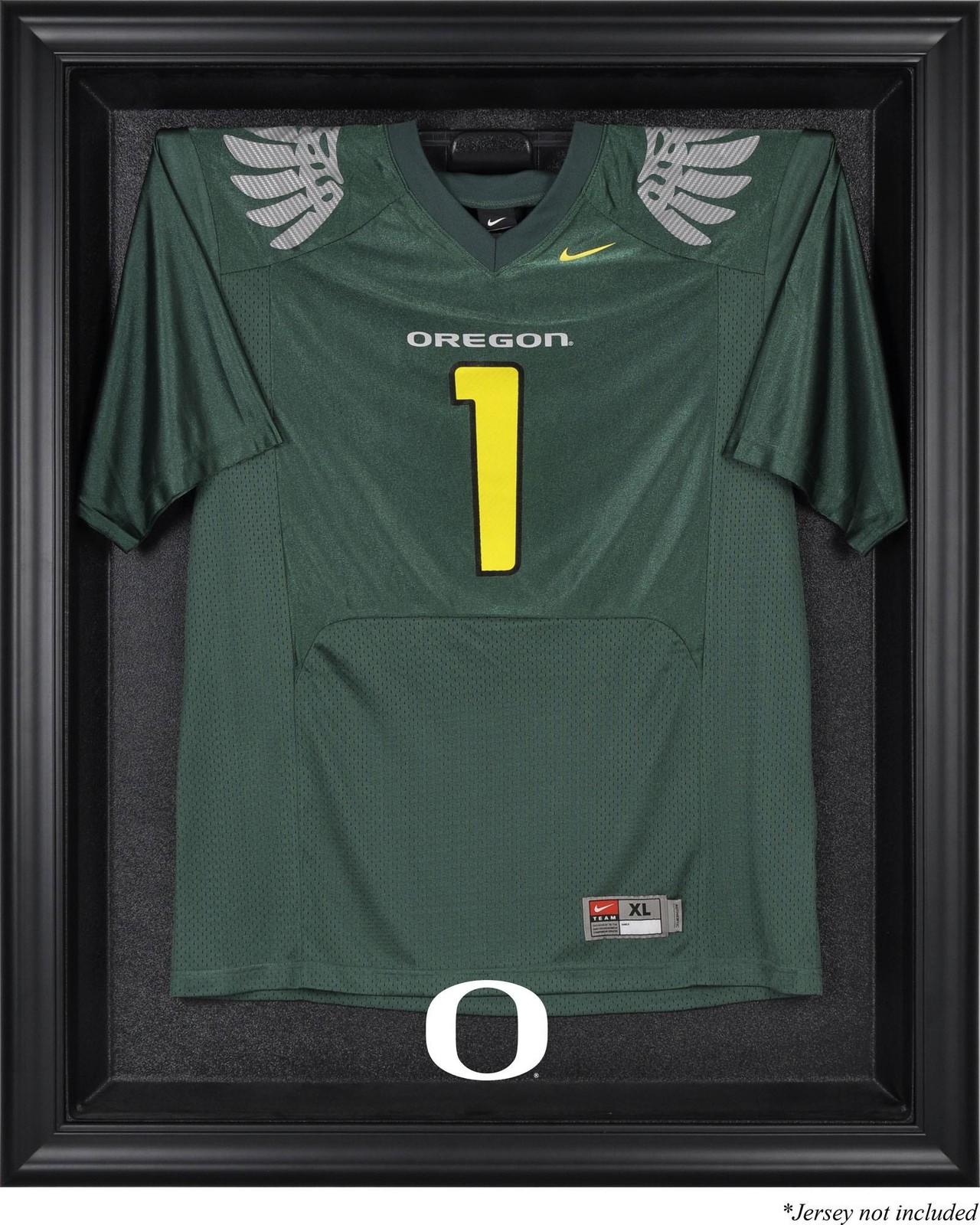 Oregon Ducks Black Framed Logo Jersey Display Case