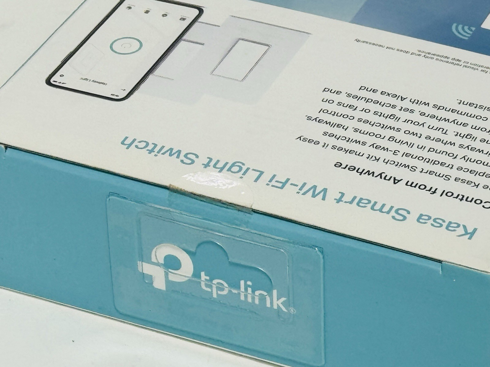 TP Link Kasa Smart Wi-Fi Light Switch - HS210 - 2 Pack - New Sealed