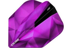 Target Shard Chrome Amethyst Purple Dart Flights