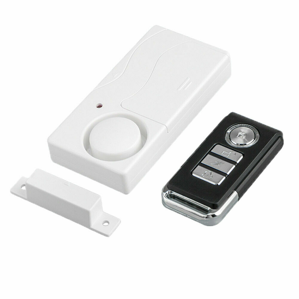 White Door Alarm Powered by Battery Shop Simple Welcome Reminder Indoor Use Only