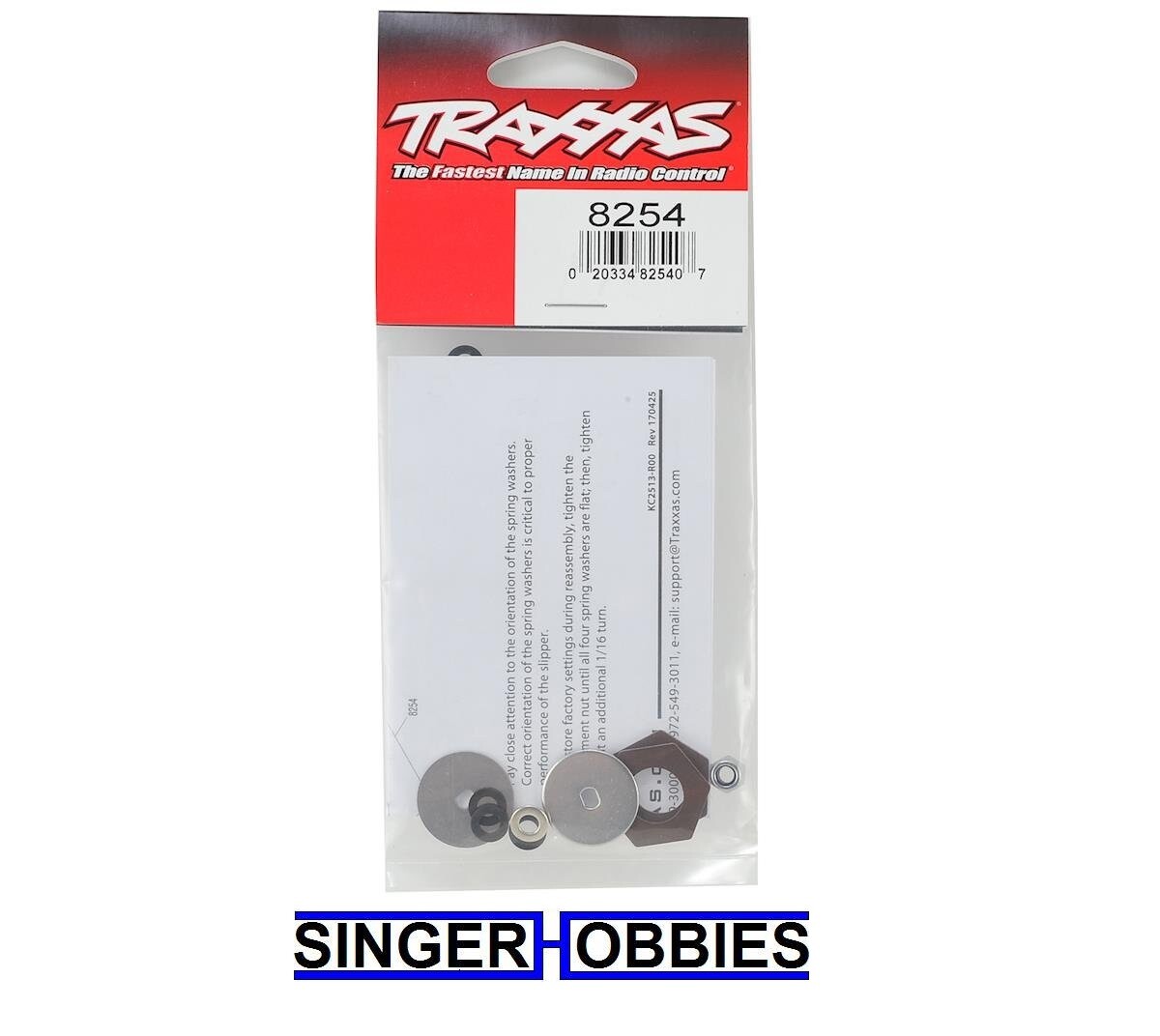 Traxxas 8254 TRX-4 Slipper Clutch Rebuild Kit NEW IN PACKAGE TRA8254 TRA1